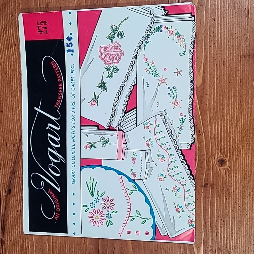 Set of 5 Original Vogart Transfer Patterns - Picture 4 of 12